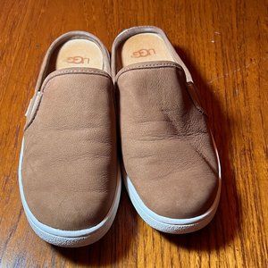 Ugg tan mules size 6